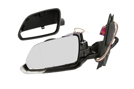Oglinda retovizoare completa, (electric, asferice, incalzita) parte montare STANGA compatibil cu VW POLO 2005-2009