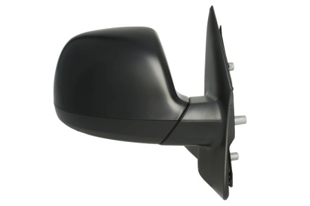 Oglinda retovizoare completa STANGA compatibil cu VW T5 2009-2015, capac negru, (manual, convexa)
