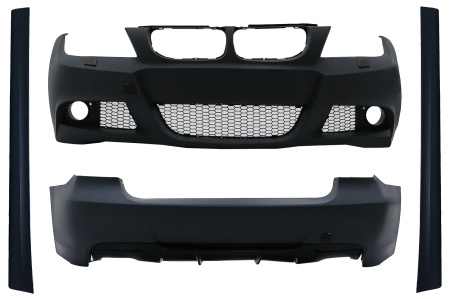 Pachet Exterior compatibil cu BMW Seria 3 E90 LCI Sedan 2008-2011 M-Technik Design