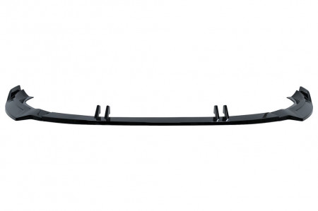 Prelungire Bara Fata compatibil cu Audi A4 B9 Second Facelift S-Line 2020-> Negru Lucios