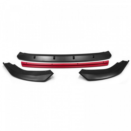 Prelungire bara fata compatibila VW GOLF 8 2020->, 4 piese buza rosie