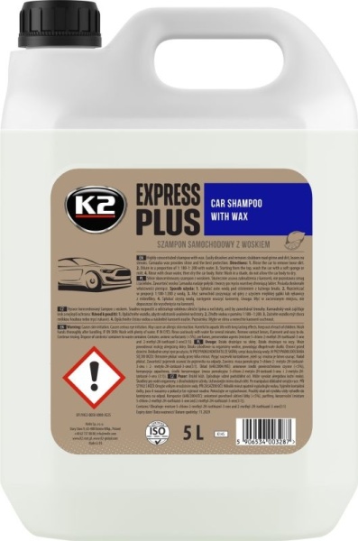 Sampon auto cu ceara K2 EXPRESS 5L