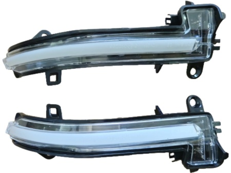 Set 2 Lampi Semnalizari dinamice Oglinzi compatibil cu BMW 1 F20 F21 2011-2018 BMW 2 F22 F23 2013- BMW 3 F30 F31 2011-2018 BMW 4 F32 F33 F36 2013-2018 BMW X1 E84 2012-2014, transparente