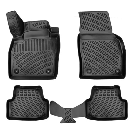 Set covorase auto cauciuc VW T-CROSS 2020-> forma tavita
