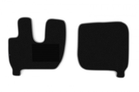 Set mochete sofer si pasager compatibil cu IVECO STRALIS AS 2002-2012, cabina mare, margine gri