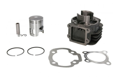 Set motor , cilindru , piston, segmenti si set garnituri 2T , capacitate 50cc compatibil cu MBK CW, EW; YAMAHA BW, BW S 50 1990-2016