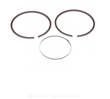 Set segmenti scuter 2T 50cc, 40.5mm compatibil Aprillia/Minarelli/Yamaha - cota reparatie 0.5