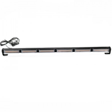 Bara stroboscopica Girofar LED, 90 cm, 12-24V, 108W, 9 Мoduri de Iluminare