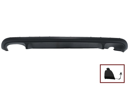 Difuzor Bara Spate compatibil cu VW Jetta Mk6 VI 2011-2014 GLI Design