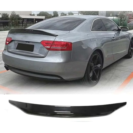 Eleron Portbagaj compatibil cu AUDI A5 Coupe 2007-2016, negru lucios