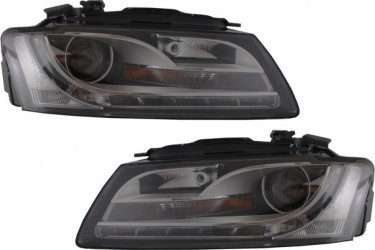 Faruri cu lumini de zi LED compatibi cu Audi A5 06-08