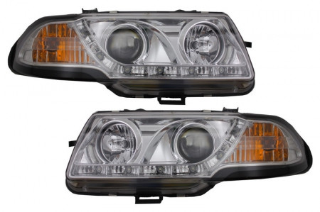 Faruri DAYLIGHT compatibil cu Opel Astra F (09.1994-08.1997) Crom