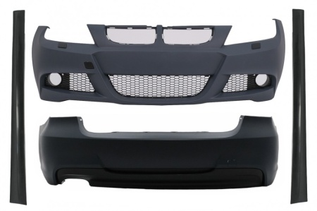 Kit Exterior compatibil cu BMW Seria 3 E90 2004-2008 M-Technik Design, Fara PDC