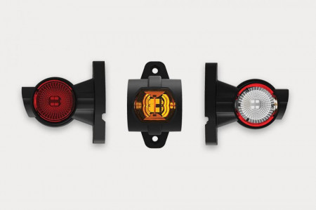 Lampa gabarit brat 96mm, LED, 3 functii, 12-36V, dreapta, FT-140A Fristom