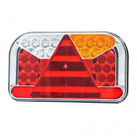 Lampa spate LED, 7 functii, cu ceata, mers inapoi si lampa numar, partea dreapta, FT-170 Fristom