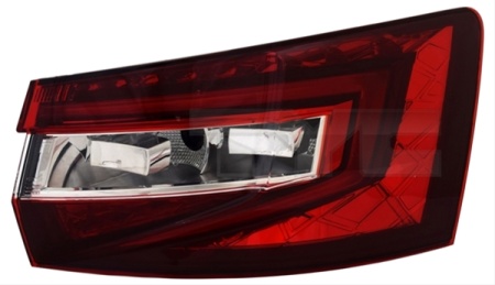 Lampa stop spate, LED, compatibil cu Skoda Suberb wagon, break 2015-2019, parte montare dreapta, exterior