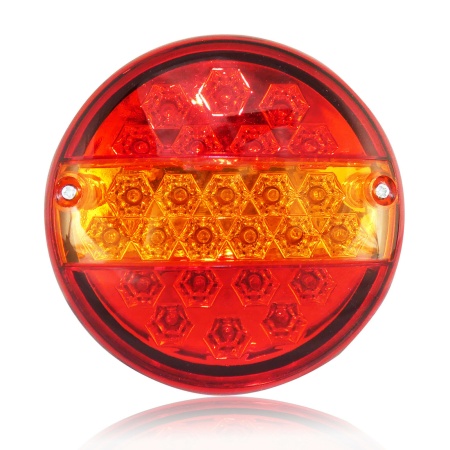 Lampa stop tip hamburger, LED, pentru camion, remorca, autobuz, rulota, 12V-24V