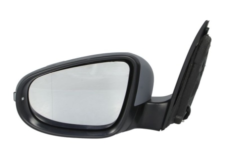 Oglinda retovizoare completa, (asferice, incalzita, crom, captuseala) parte montare STANGA compatibil cu VW GOLF VI 2008-2013