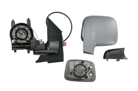 Oglinda retovizoare completa DREAPTA compatibil cu VW T5 2003-2009 (electric, convexa, incalzita)