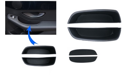 Ornament Depozitare Usi spate compatibile cu Mercedes C-Class W205 S205 2014-2018 GLC X253 2015-2018