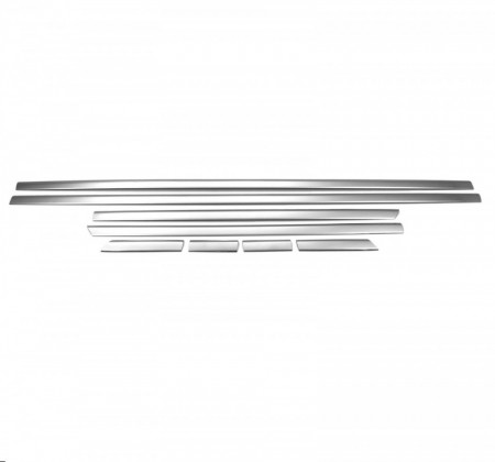 Ornamente inox pentru bandouri compatibile cu VW Passat B8 2015-2019, 2019-> sedan