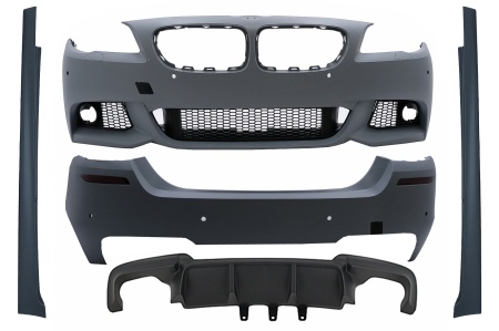 Pachet Exterior compatibil cu BMW Seria 5 F10 2011-2014 M-Technik Design
