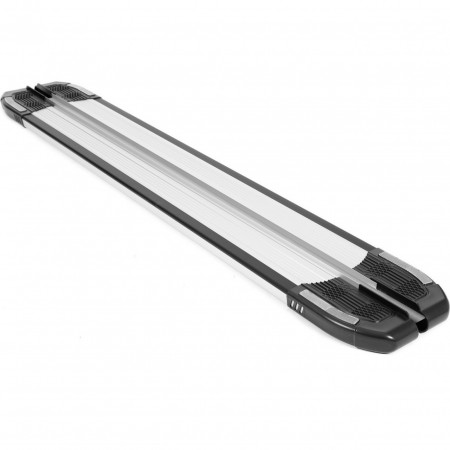 Praguri laterale tip treapta compatibile cu TOYOTA RAV4 2006-2013, Grey Design