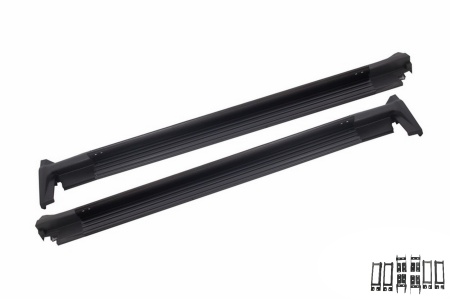 Praguri Trepte laterale compatibil cu HONDA CR-V 2007-2011