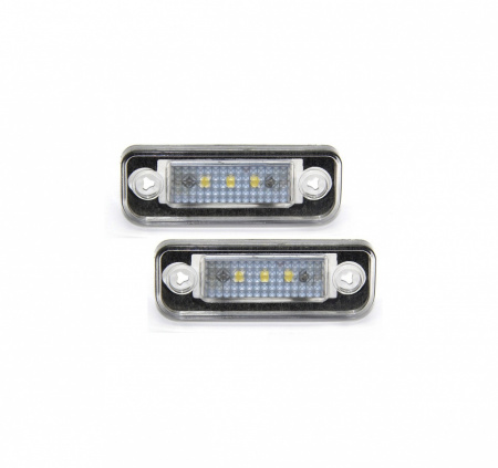 Set 2 Lampi numar led MERCEDES-BENZ C W203, W211, W219, R171