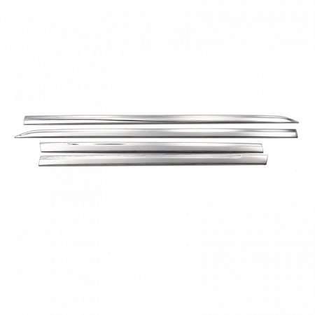 Set 4 ornamente inox bandouri laterale VW Tiguan II 2016-2020