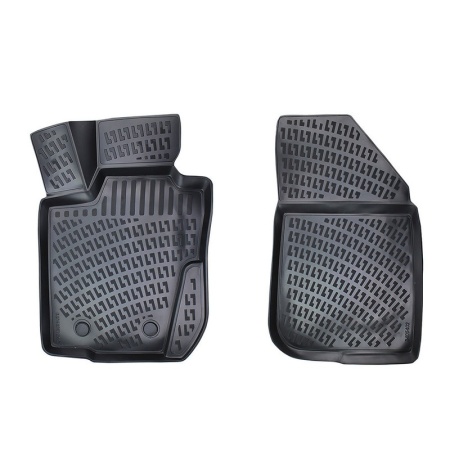 Set covorase auto cauciuc DACIA LOGAN 2004-2012 (fata) forma tavita