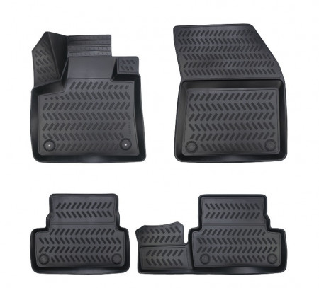 Set covorase auto cauciuc DS7 2018-> forma tavita
