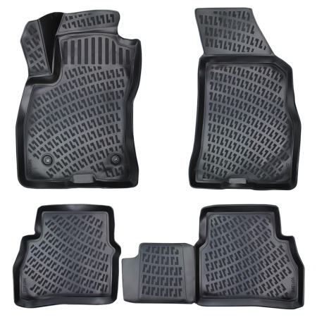 Set covorase auto cauciuc Fiat Doblo 2 2010-2021 forma tavita