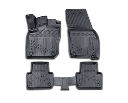Set covorase auto cauciuc VW TIGUAN II 2023-> forma tavita 3D