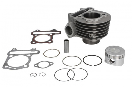 Set motor complet scuter 4T GY6 125cc, diametru cilindru 52.5 mm