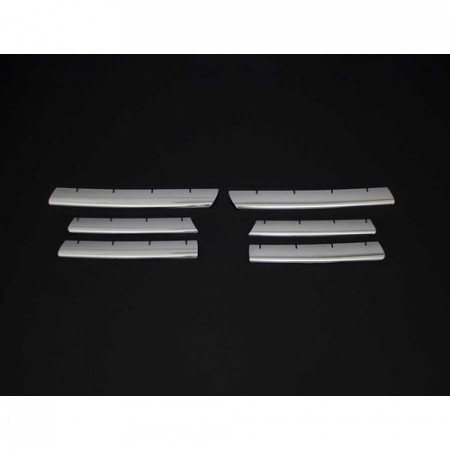 Set ornamente inox grila centrala VW Touran 2003-2006, VW Caddy 2007-2009