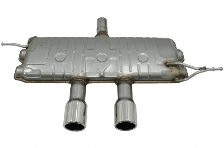 Toba finala compatibila cu VW Golf V R32 2003-2009, VW Golf 6 VI 2008-2013 R20 Design