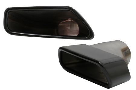 Tobe Ornamente compatibil cu BMW Seria 5 G30 G31 2017-> F10 F11 2010-2014 F10 F11 LCI 2015-2017 Seria 6 G32 2017-> M-Tech Sport Design Negru