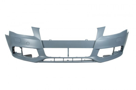 Bara auto fata compatibil cu AUDI A4 B8 2007-2011 cu gauri pentru lampa de ceata, cu gauri pentru spalator de faruri