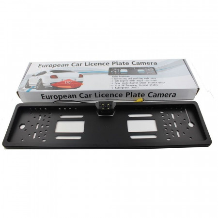 Camera marsarier universala pe suport de numar cu Night Vision