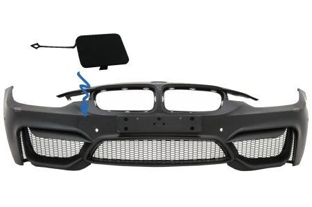 Capac Carlig compatibil cu Bara Fata M4 Design BMW Seria 3 F30 F31 2011-2018