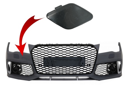 Capac Carlig Remorcare Bara Fata compatibil cu AUDI A7 4G 2010-2018 RS7 Design