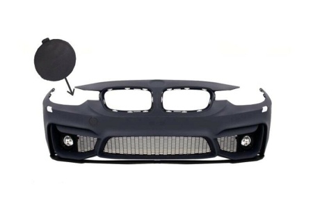Capac Carlig Remorcare Bara Fata compatibil cu BMW Seria 3 F30 F31 2011-> M3 Design