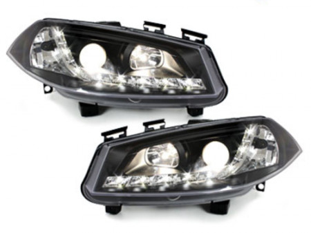 Faruri DAYLIGHT compatibil cu Renault Megane II (11.2002-10.2005) Negru