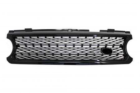 Grila Centrala compatibil cu Land Range Rover Vogue III L322 (2006-2009) Negru Lucios Autobiography Supercharged Edition