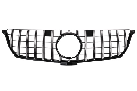 Grila Centrala compatibil cu Mercedes ML-Class W166 2011-2015 GT-R Panamericana Design Crom