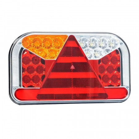 Lampa spate LED, 7 functii, cu ceata, mers inapoi si lampa numar, partea stanga, FT-170 Fristom