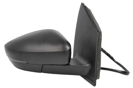 Oglinda retovizoare completa, (electric, convexa, incalzita, crom, dop dreptunghiular) parte montare DREAPTA compatibil cu VW POLO 2009-2014