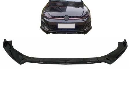 Prelungire Bara Fata Negru Lucios compatibil cu VW Golf 7 GTI 7.5 GTI & R 2013-2020