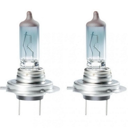 Set 2 Becuri Auto Halogen far Neolux Blue Light N499B-2SCB 12V Duobox